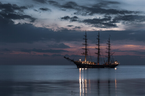 Lysende natskyer og Georg Stage 240621 5a