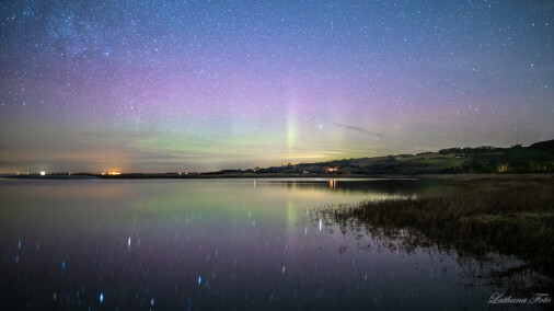 280219 Nordlys ved Sanddobberne