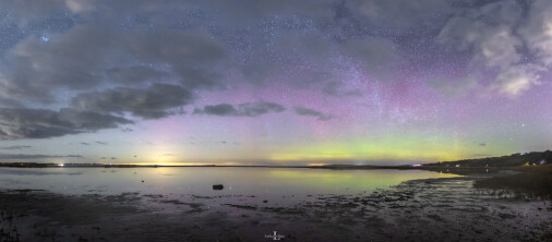 Nordlys 050322 over Bjergene 1