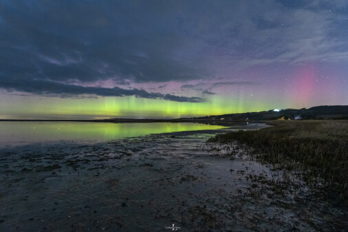Nordlys 050322 over Bjergene 4