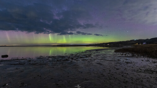 Nordlys 050322 over Bjergene 3