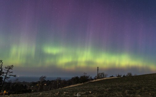 Nordlys 140322 Øltårnet 2