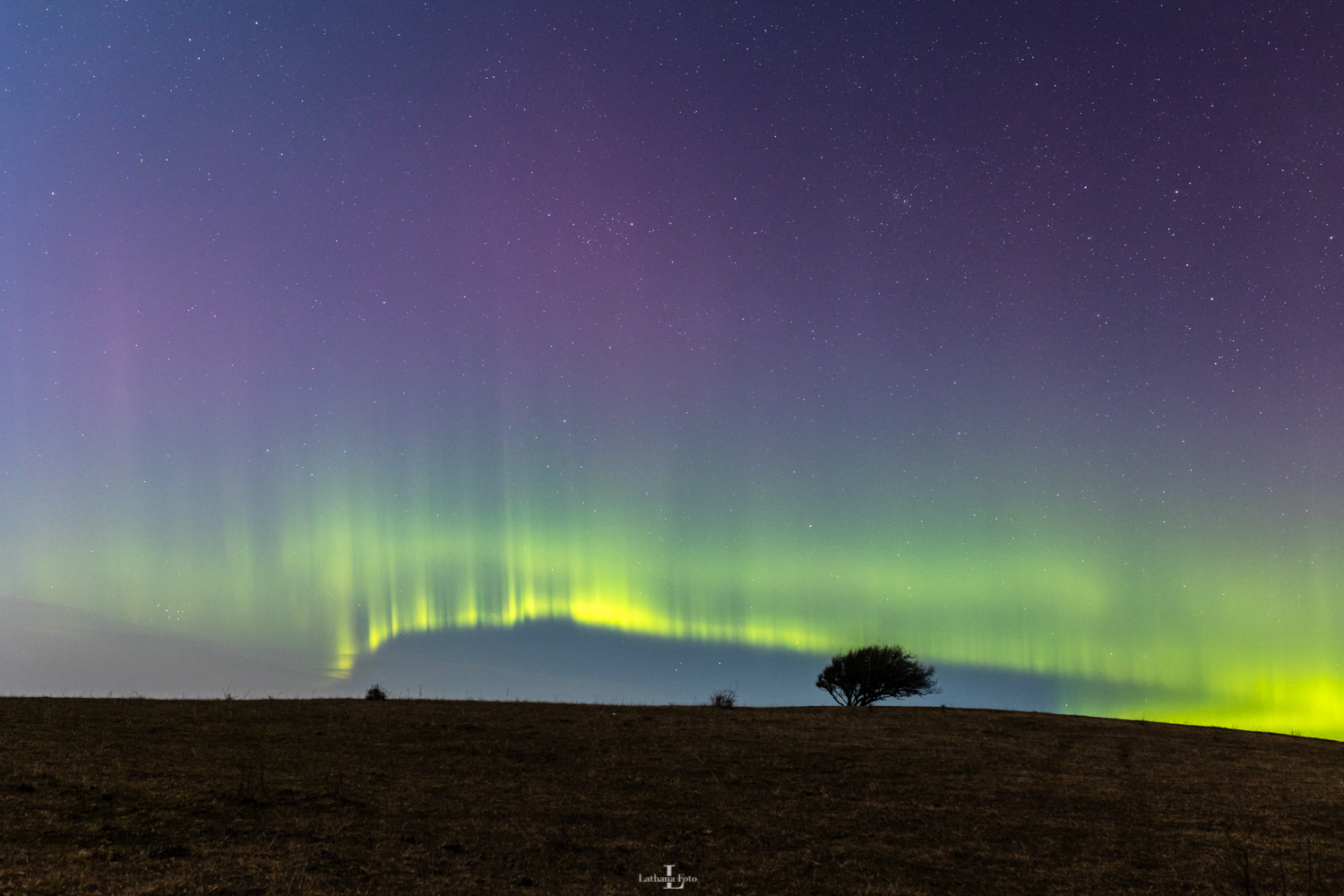 nordlys 140322 Bjergene 1
